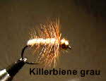 killer biene in grau killer biene in grau