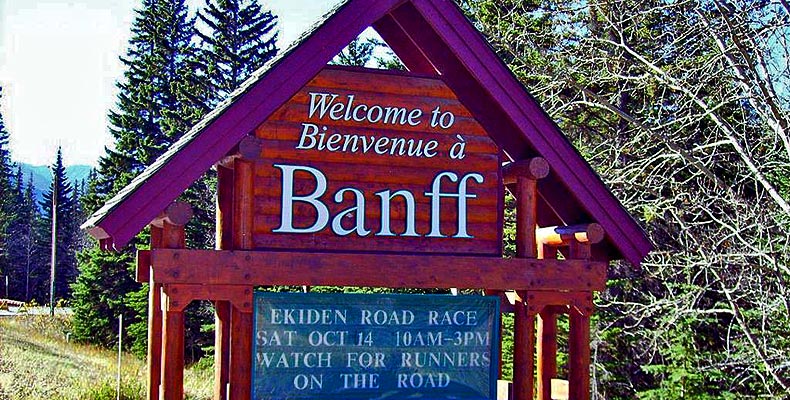Welcome in Banff