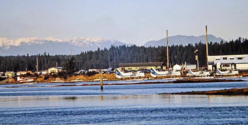Wasserflugzeuge bei Campbell River