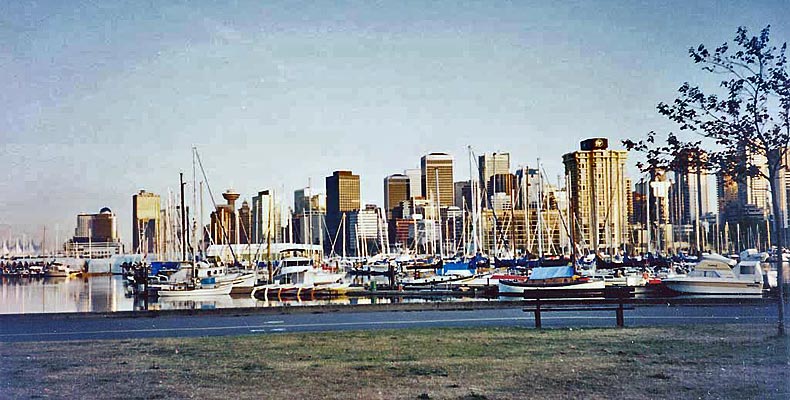 Blick vom Stanley Park in Vancouver