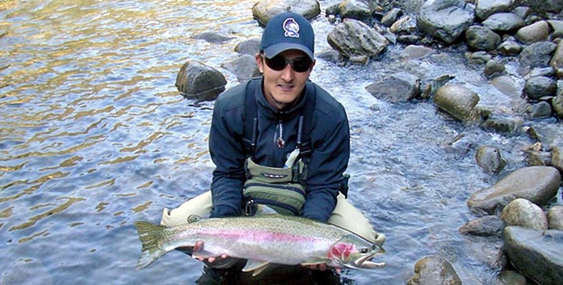 Rafi mit Copper River Steelhead