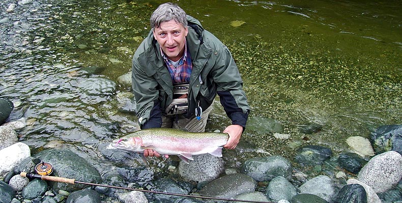 a real big steelhead for the Coquihalla on a nymph