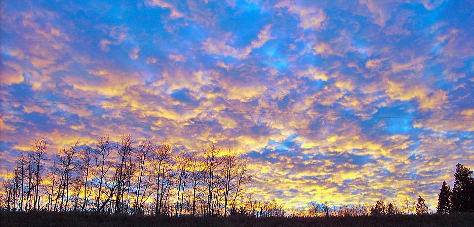 schöner Sonnenuntergang