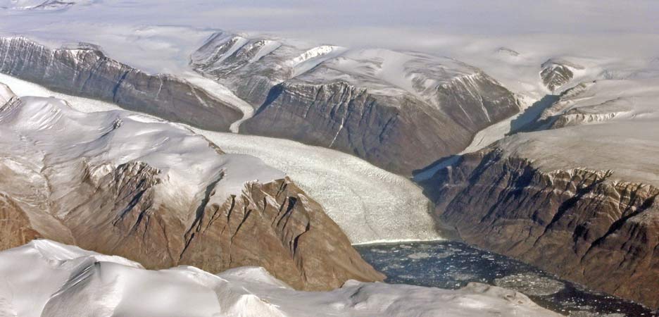 Grönland Gletscherzunge