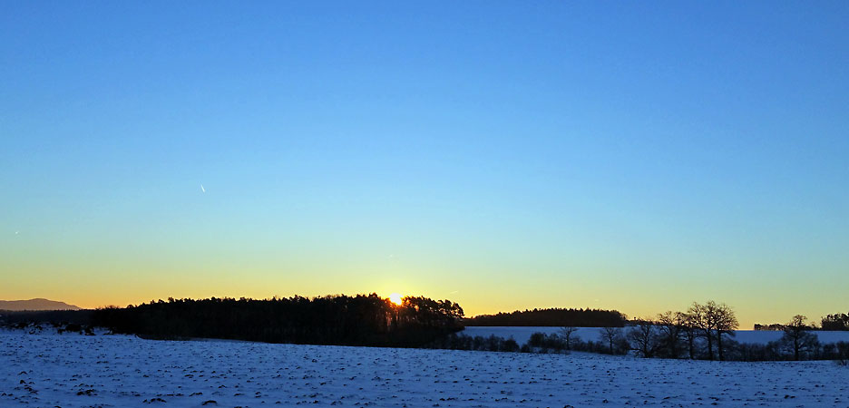 Sonnenaufgang in franken