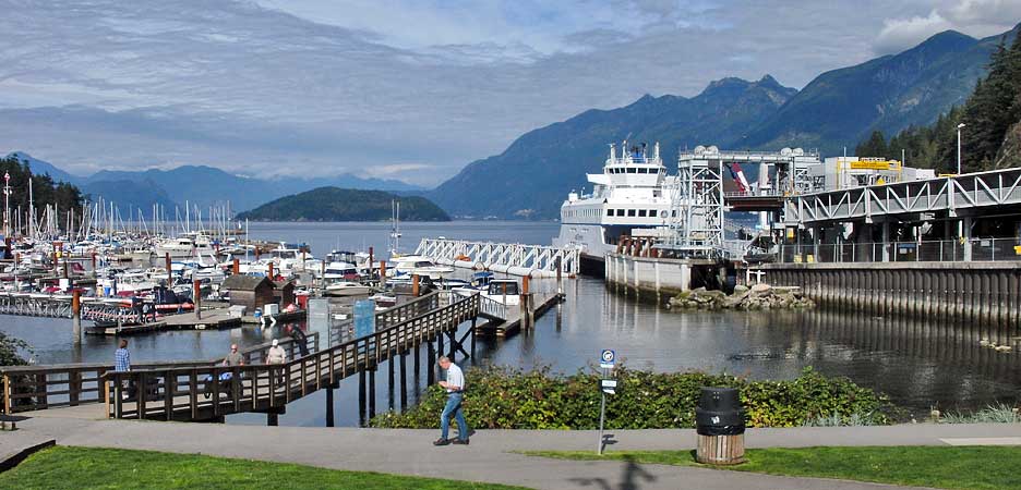 Fähren Terminal in Vancouver