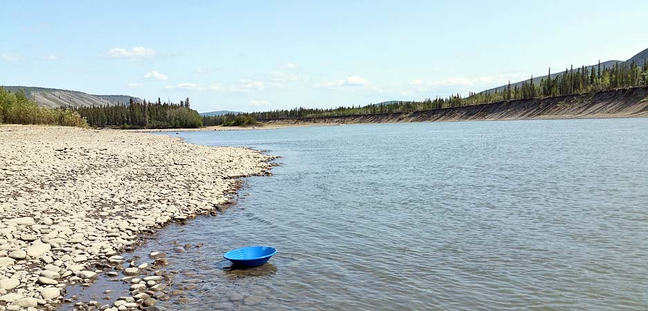 Der Pelly River ist einer der größten im Yukon