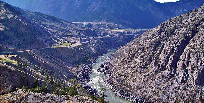 Beim Rückweg nach Hope besuchten wir den Fraser Canyon