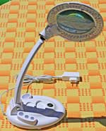 bindlampe mit Lupe bindelampe
