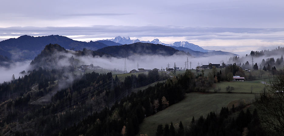 The northern Tauern very early in the morning